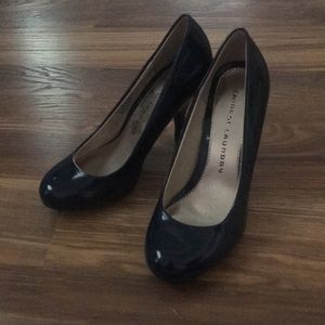 Chinese Laundry Patent Leather Navy Pumps